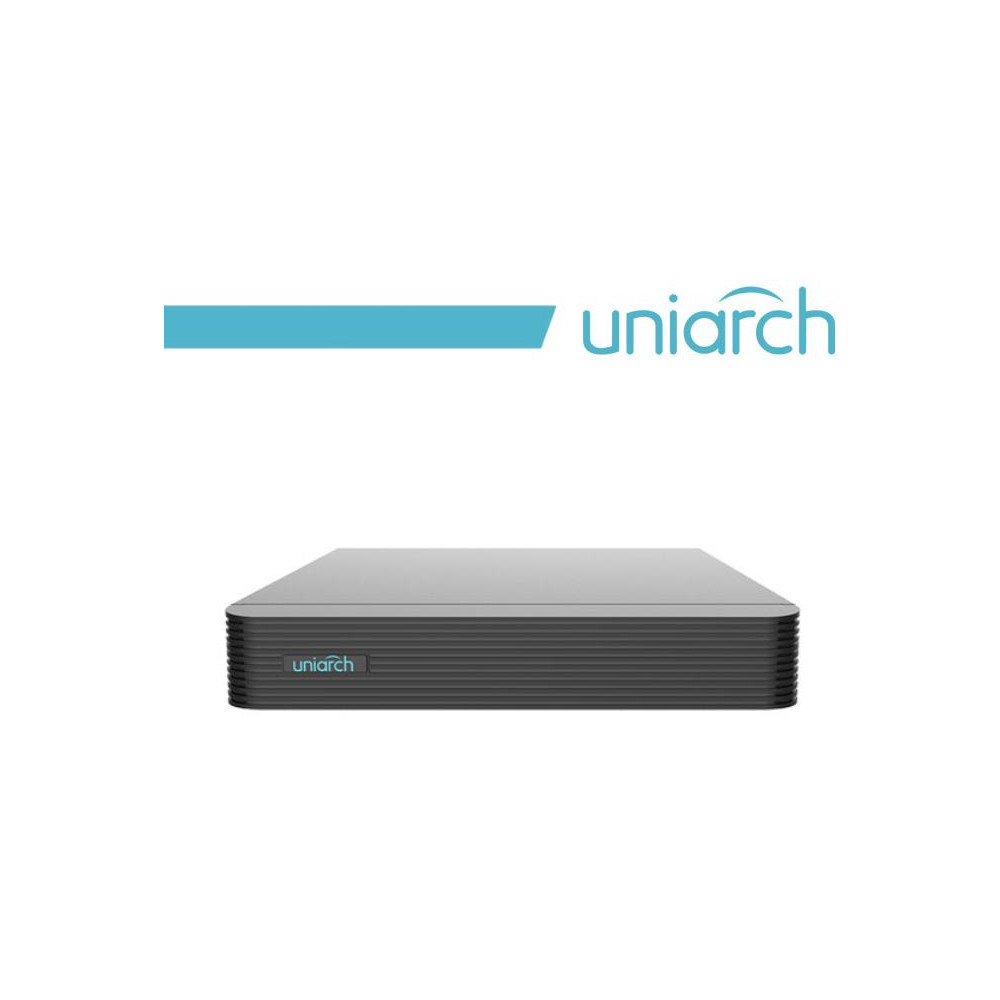 Uniarch XVR 4 Canali 5MP + 2 Canali IP 4MP - XVR-104G3