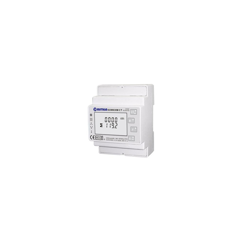 METER Contatore di energia trifase SDM630 V2 Certificato MID