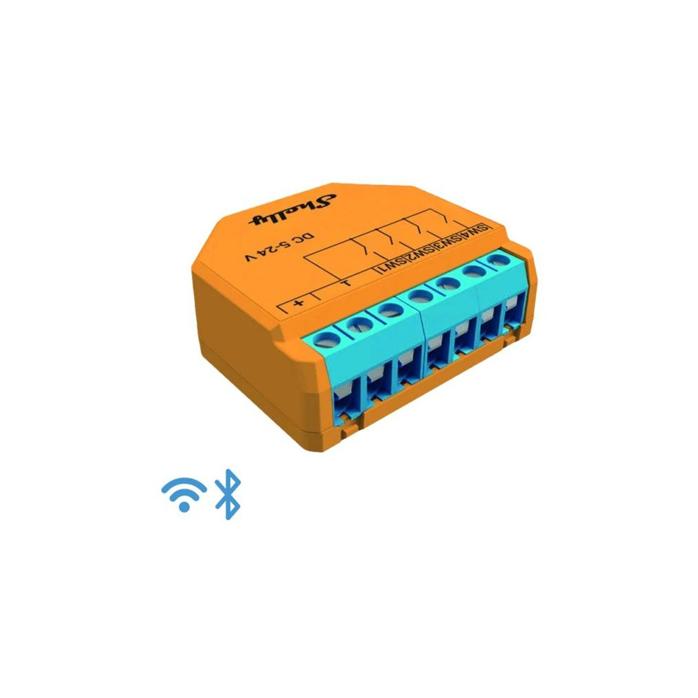 Shelly Plus I4 DC - Smart Control 4 input DC WiFi/BT