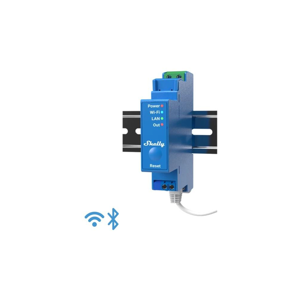 Shelly Pro 1 - IP Smart Relay DIN 1ch. LAN/WiFi/BT