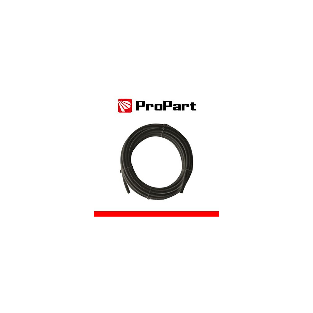 Rotolo cavo elettrico tripolare 25m H05VV-F3G 1.0mm nero