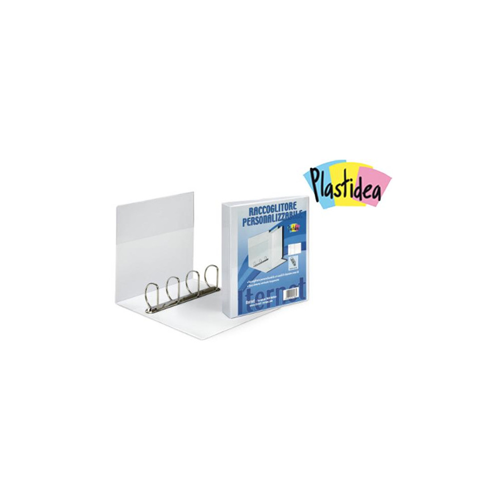 RACCOGLITORI PERSONALIZZABILI A 4 ANELLI D Ømm.30 BIANCO