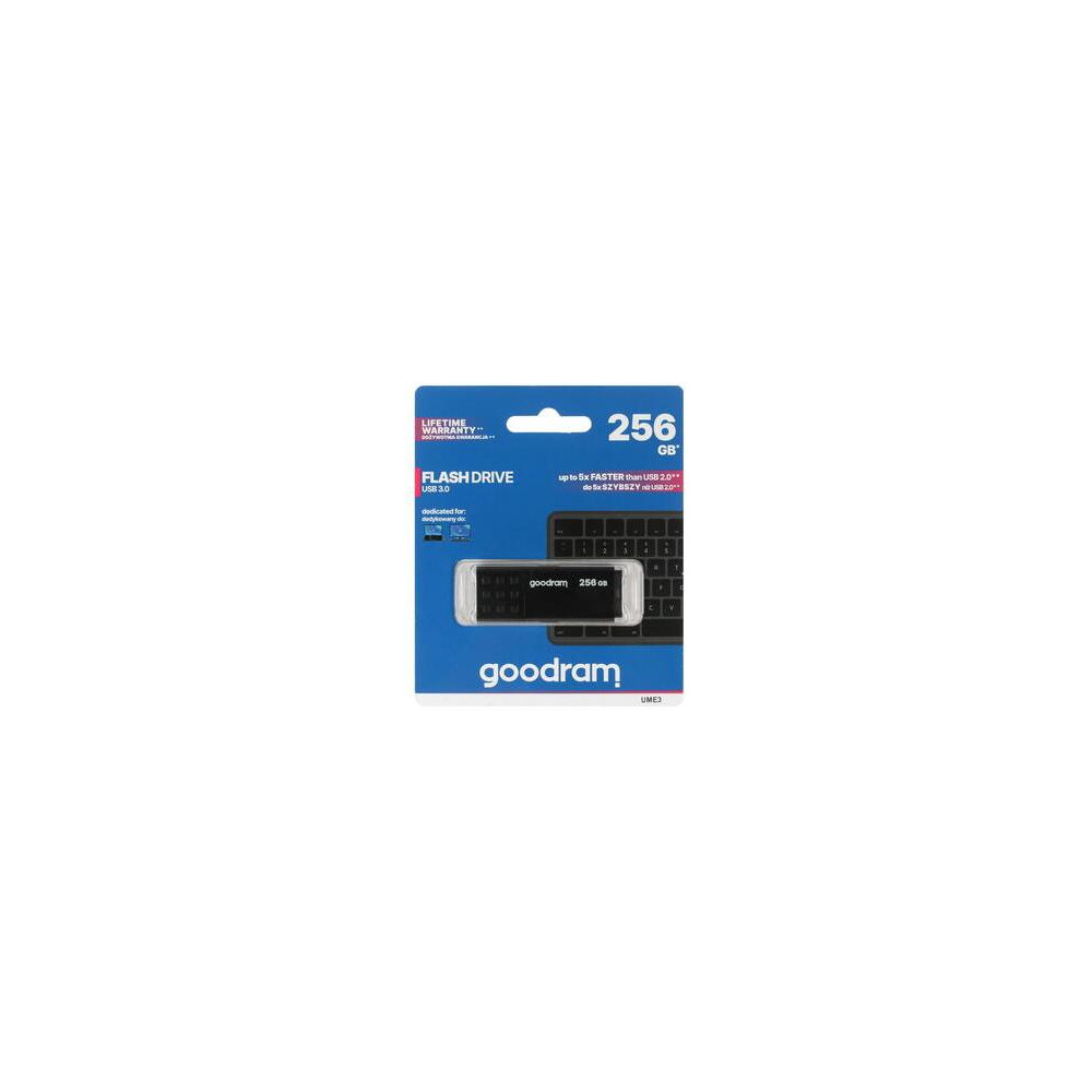 Pendrive GoodRAM 256GB BLACK USB 3.0 - retail blister