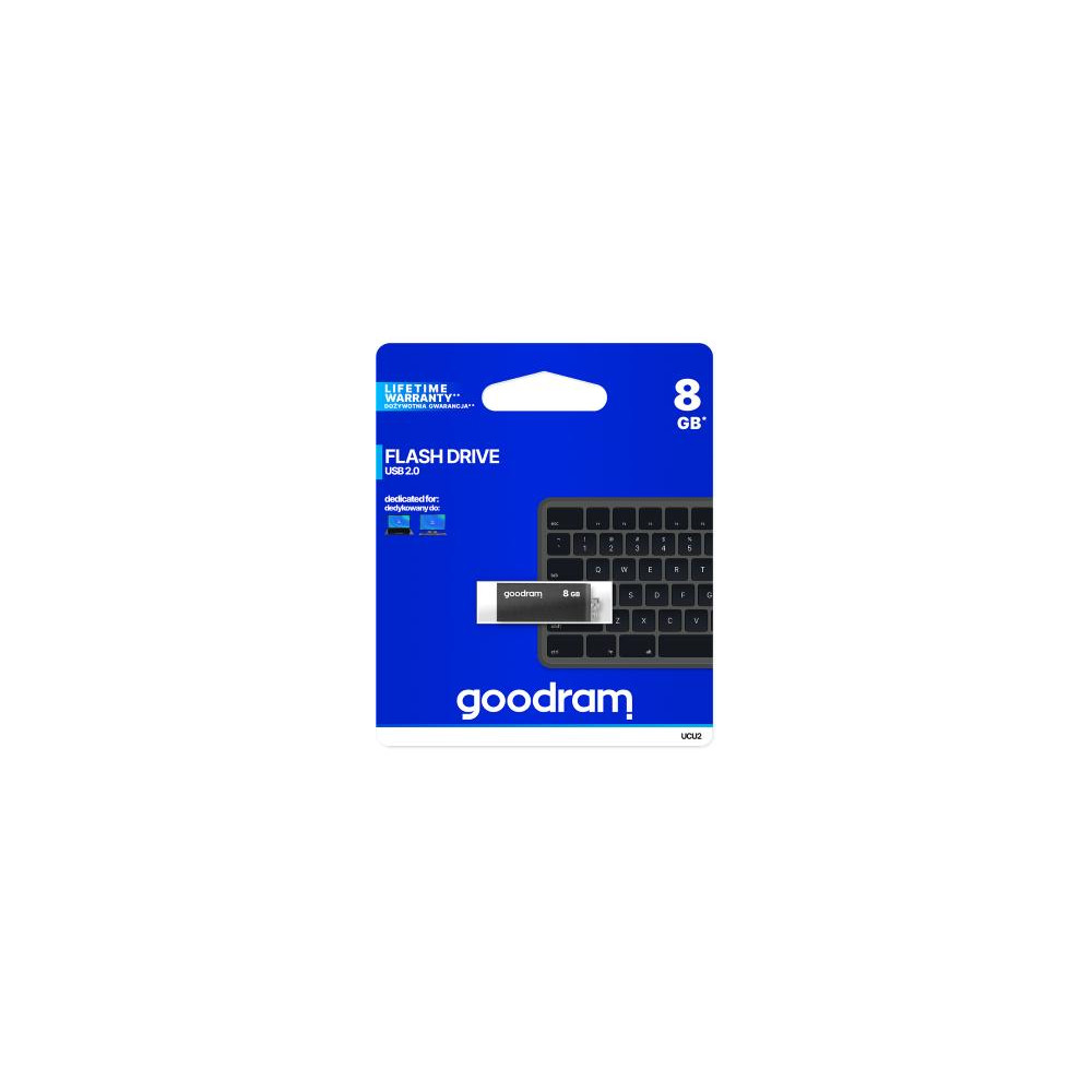 Pendrive GoodRAM 8GB UCU2 USB 2.0 - retail blister