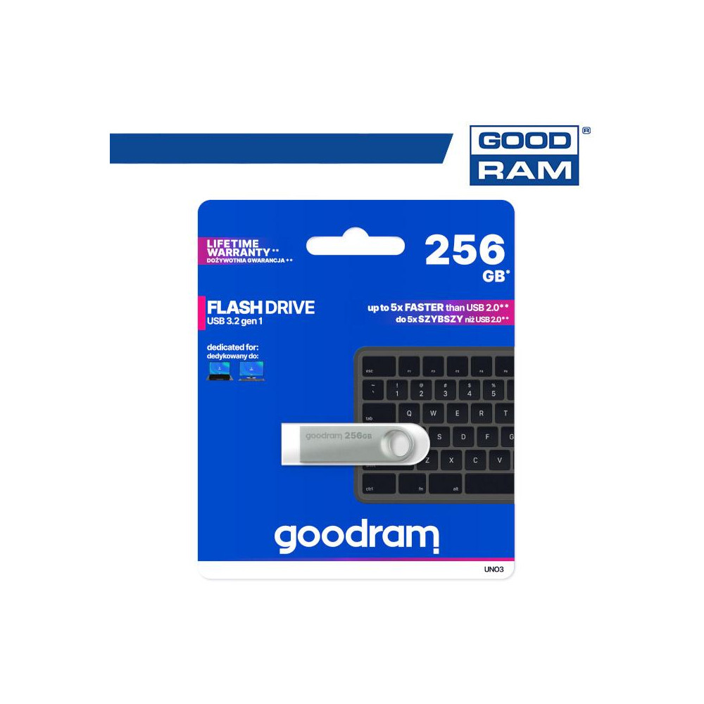 Pendrive GoodRAM 256GB UNO3 USB 3.2 - retail blister