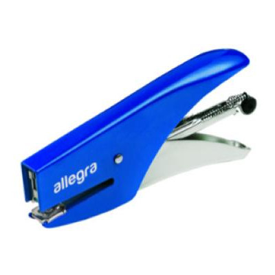 Cucitrice a pinza ALLEGRA - Blu - punto chiuso/aperto
