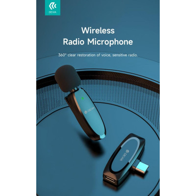 Microfono wireless per Device con connessione Tipo-C