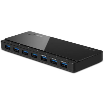 TP-Link Hub 7 porte USB 3.0 fino a 5Gbps alim.12V-2.5A UH700