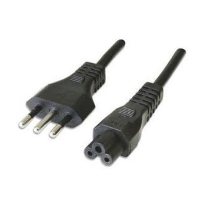 Cavo alimentazione C5 3 poli 1,5mt spina italiana - bulk