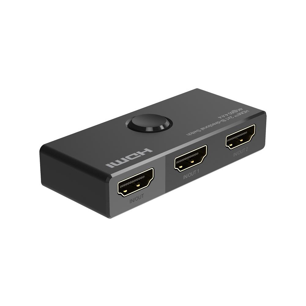 Switch HDMI 2x1, Splitter 1x2, 2 Bidirezionali, 4K@60hz