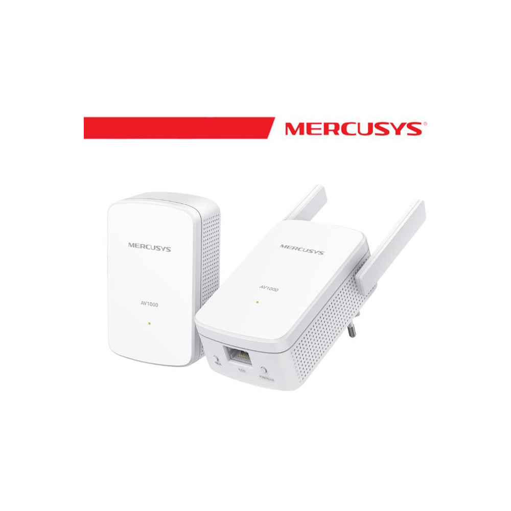 Powerline Kit Homeplug AV2 fino a 1000Mbps e Wi-Fi 300Mbps