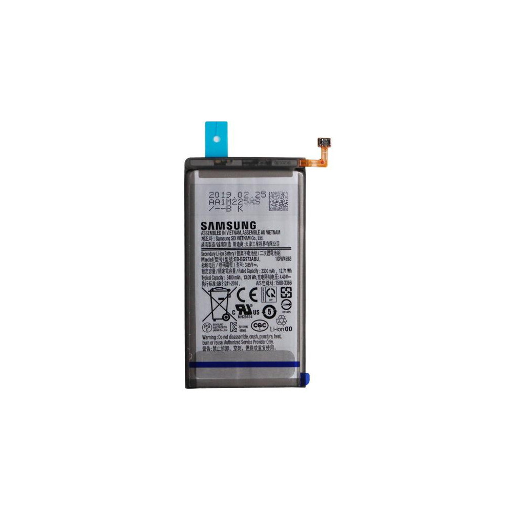 Batteria per Samsung Galaxy S10 EB-BG973ABU Service pack