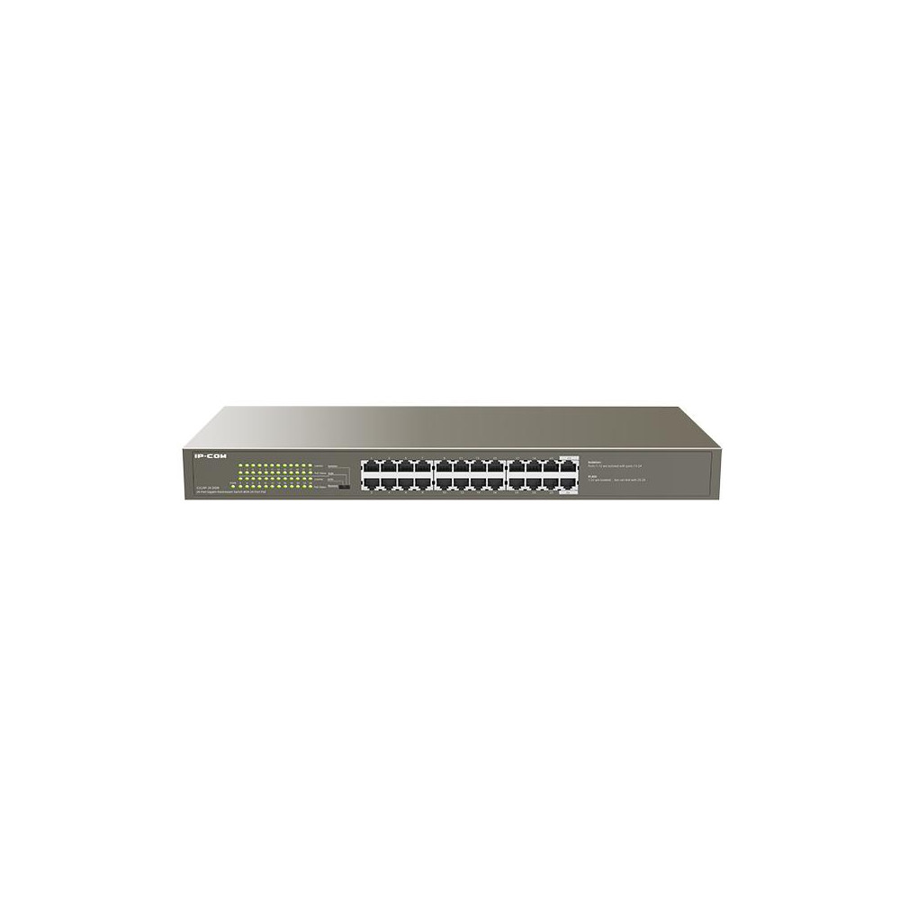 Switch IP-COM G1124P-24-250W 24 porte Gbit da rack