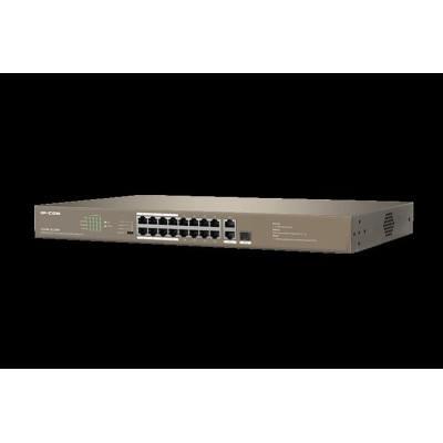 Switch Unmanaged 16FE+2GE/1SFP Rack mount - IP-COM