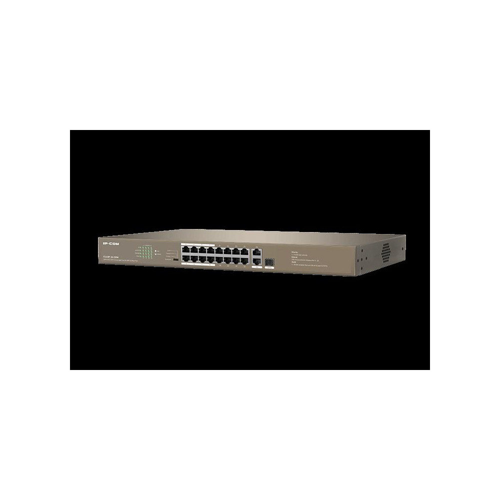 Switch Unmanaged 16FE+2GE/1SFP Rack mount - IP-COM