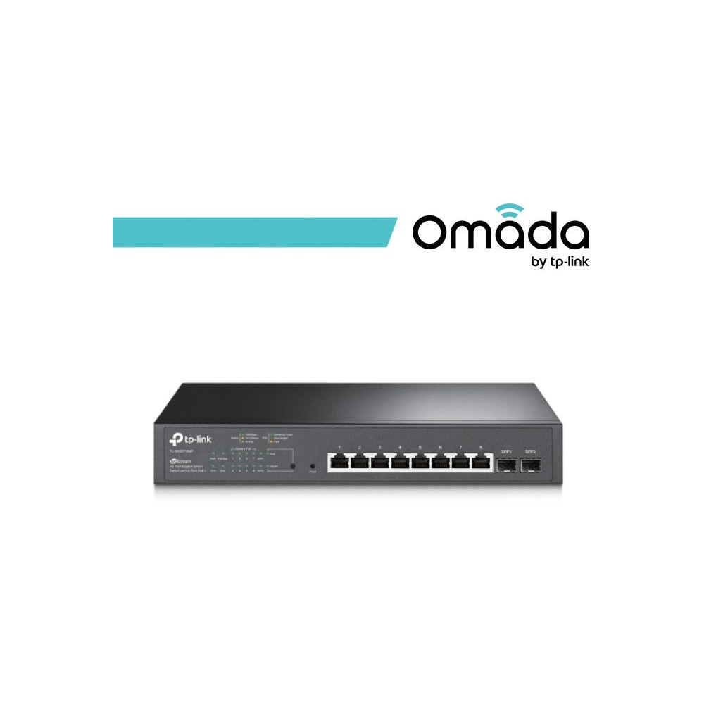 Omada Switch Smart 10 Porte Gigabit di cui 8 PoE+