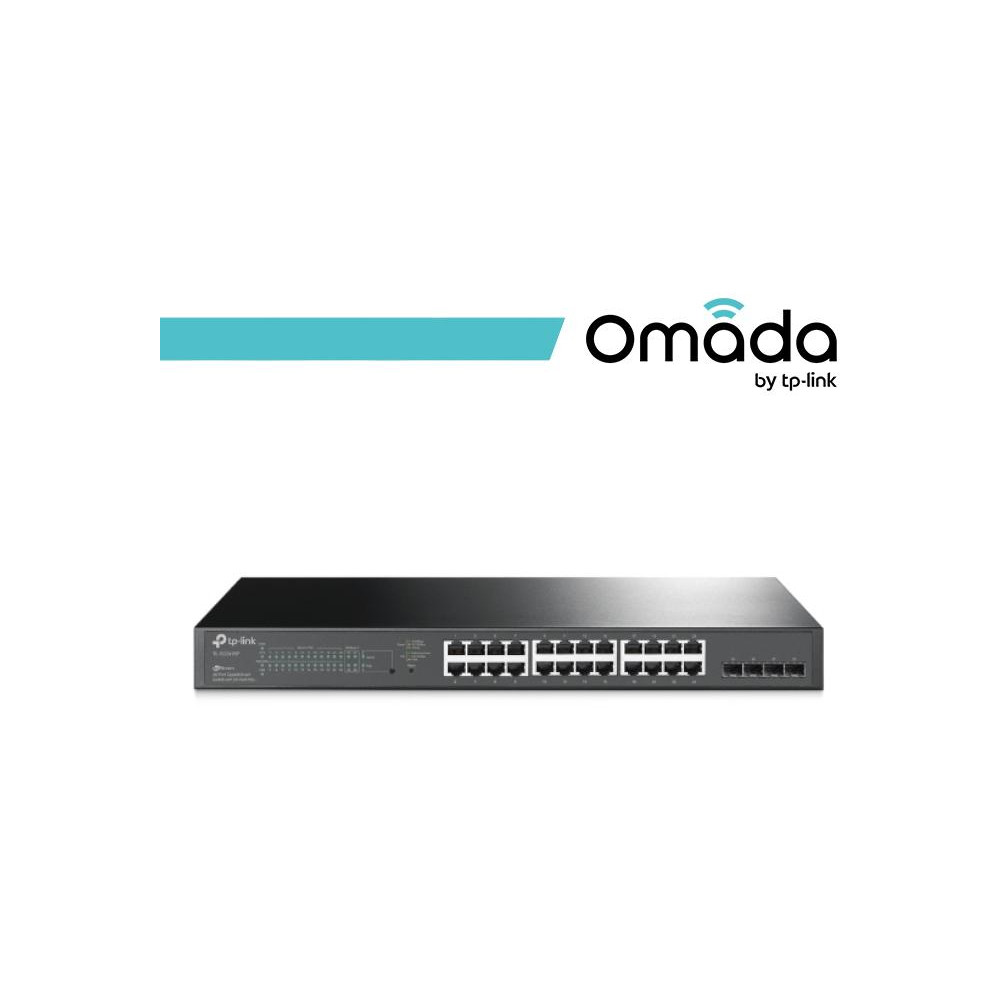 Omada Switch Smart 28 porte Gigabit di cui 24 PoE+ 250W
