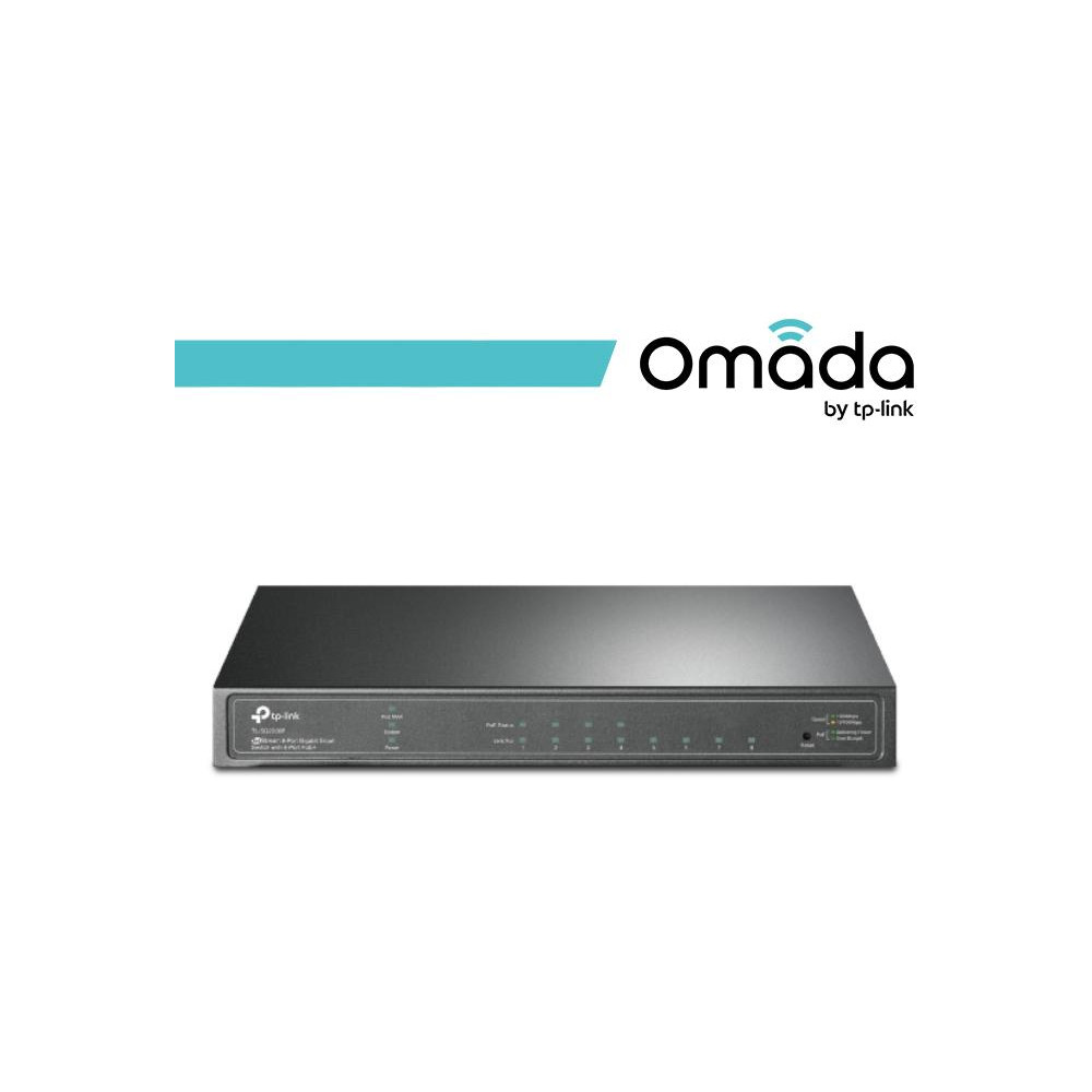 Omada Switch Smart Desktop con 8 Porte Gigabit di cui 4 PoE+