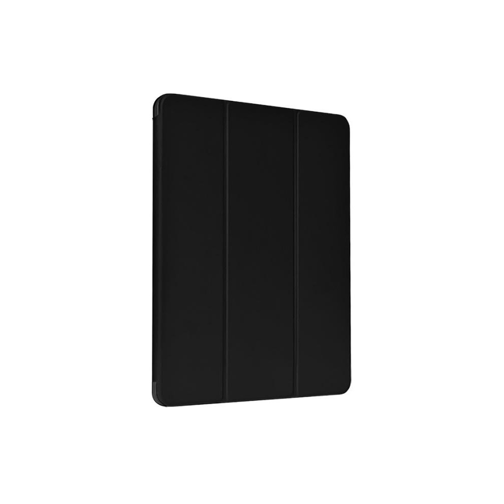 Cover iPad Pro 12.9 2021 in pelle con supporto pencil Nera