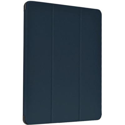 Cover per iPad Pro 11 2021 in pelle con supporto pencil Blu