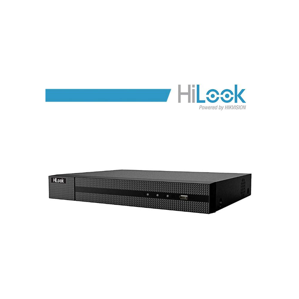 NVR Hilook 16 canali 4K 2 Slot HDD Sata-3 160/80 Mbps