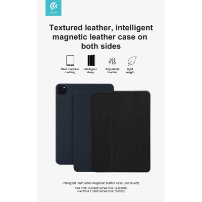 Cover magnetica iPad Pro5 & Pro4 12.9 2021 & 2020 Nera