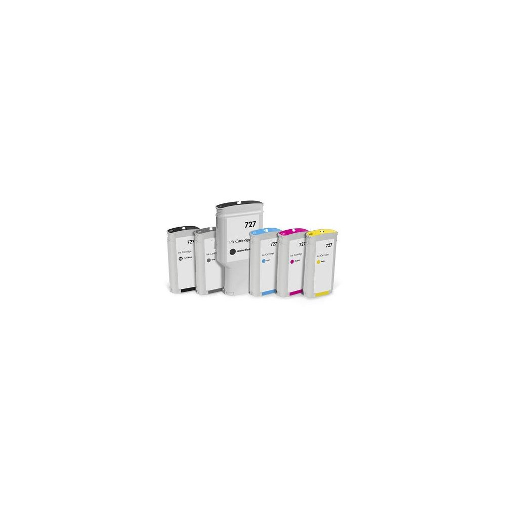 Yellow Compatible  Hp T1500,T2500,T920,T930-130ML 727