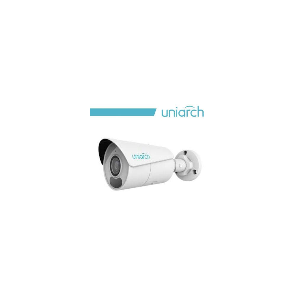 8MP Uniarch Bullet IPCamera,Ottica 2.8mm con Audio