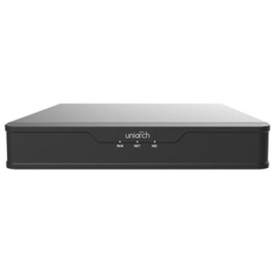 NVR Uniarch 8 Canali 8 Megapixel, 8 Porte PoE, 2 Slot SATA