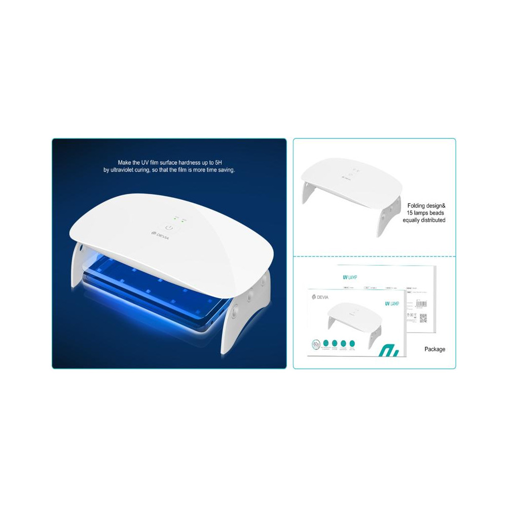 Devia Lampada UV 120W da banco per indurimento pellicole