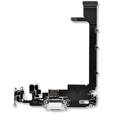 Dock Con IC Foxconn AAA+ per iPhone 11 Pro Bianco