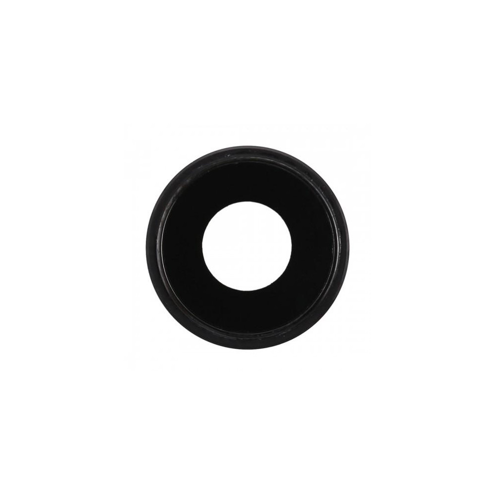Cornice fotocamera posteriore e obiettivo per iPhone 8 Nero