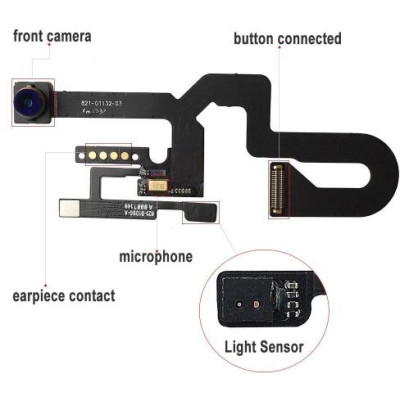 Telecamera frontale sensore di prossimità per iPhone 8 Plus