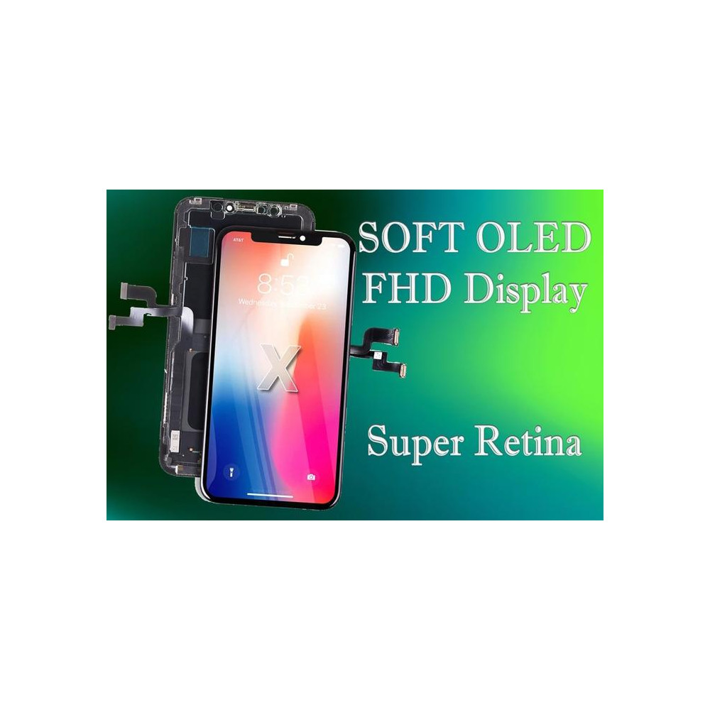 Lcd per iPhone X Oled Soft FHD Selezione A+ Alta Qualita