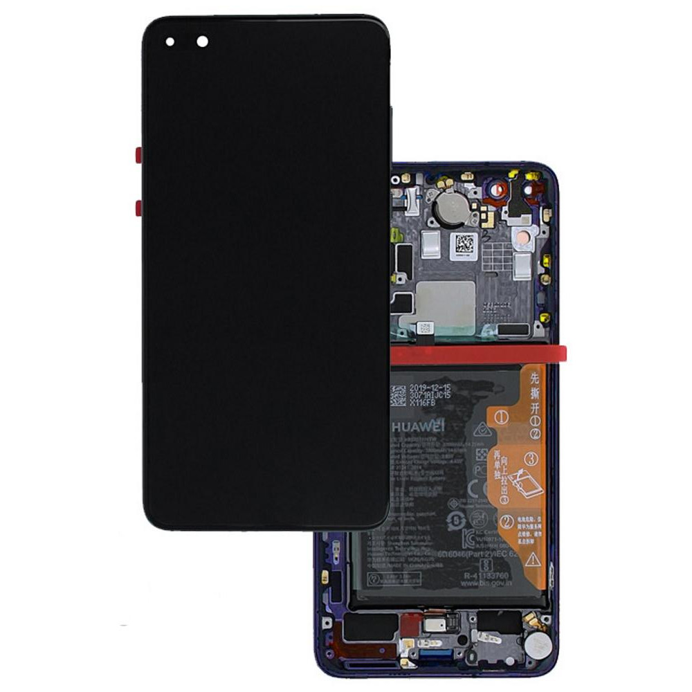 Huawei P40 Pro LCD ELS-NX9 ELS-N09 Midnight Black S. Pack