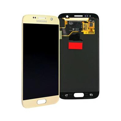 LCD + TOUCH PER GALAXY S7 ORIGINALE ORO GH97-18523C