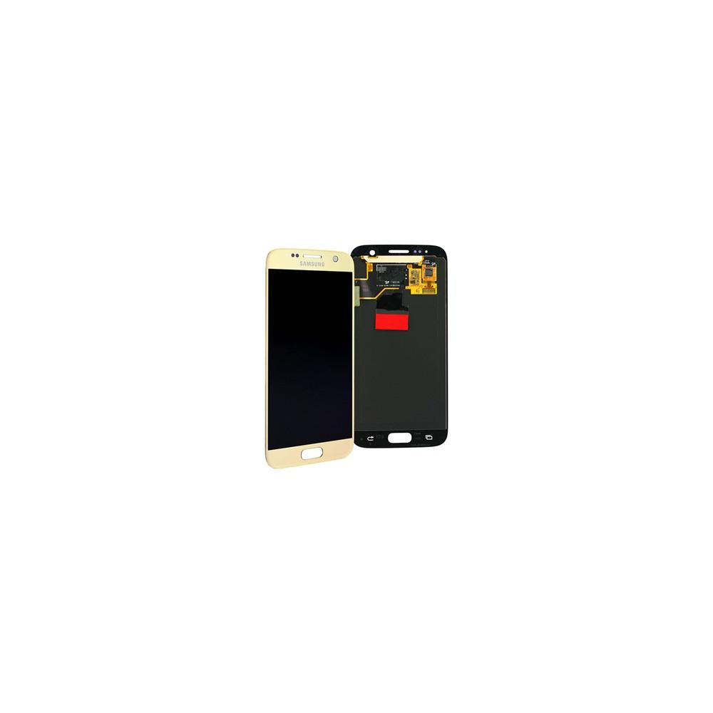 LCD + TOUCH PER GALAXY S7 ORIGINALE ORO GH97-18523C