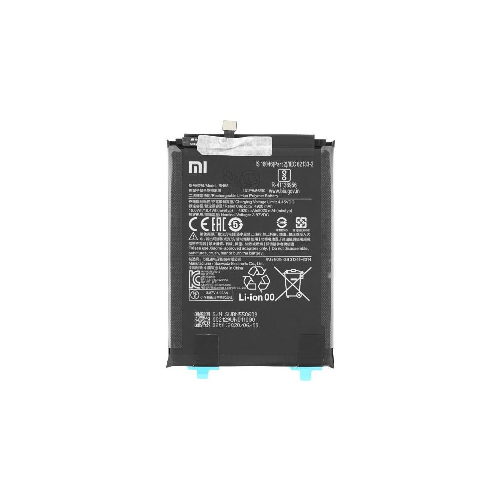 Batteria OEM Xiaomi Redmi Note 9S BN55 460200002F5Z