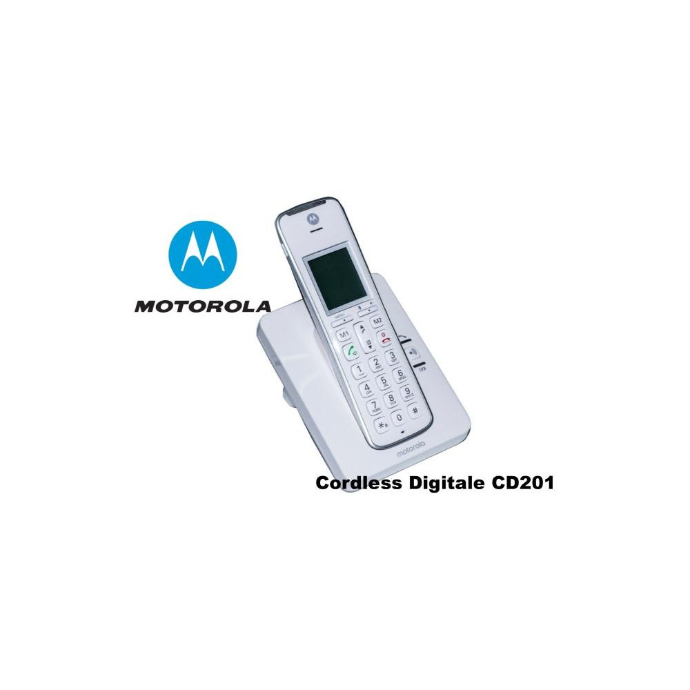 Telefono Cordless Digitale Motorola CD201