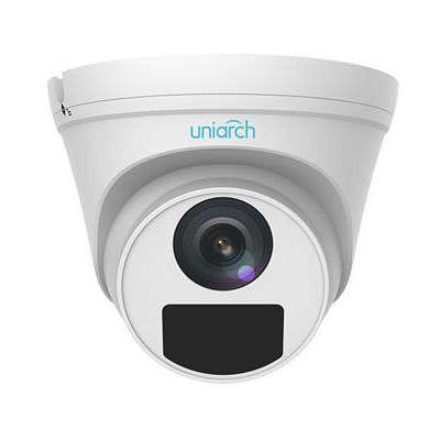 4MP Uniarch Turret IPCamera, Ottica 2.8mm Ultra265, 3-Axis