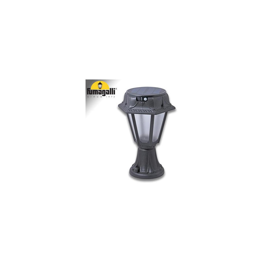 Lampioncino solare da giardino MIZAR/ROSETTA con sensore PIR - 3 mod. di funzion