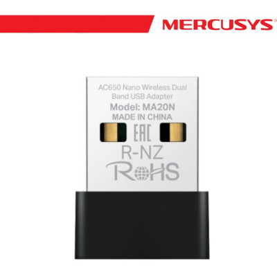 Mercusys AC650 Nano Wireless Dual Band USB Adapter