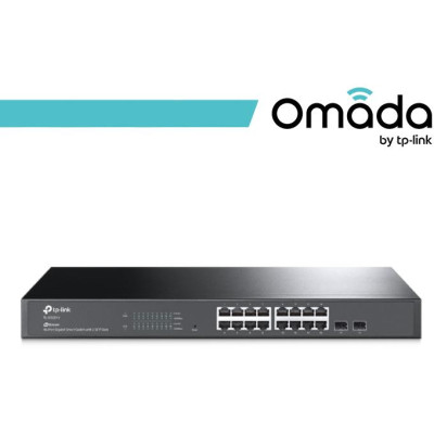 Omada Switch Smart 16 Porte Gigabit + 2 slot SFP