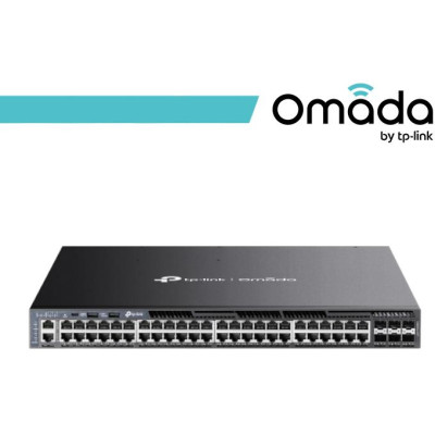 Omada Switch Managed L3 Stackable con 48 Porte Gigabit PoE+ 