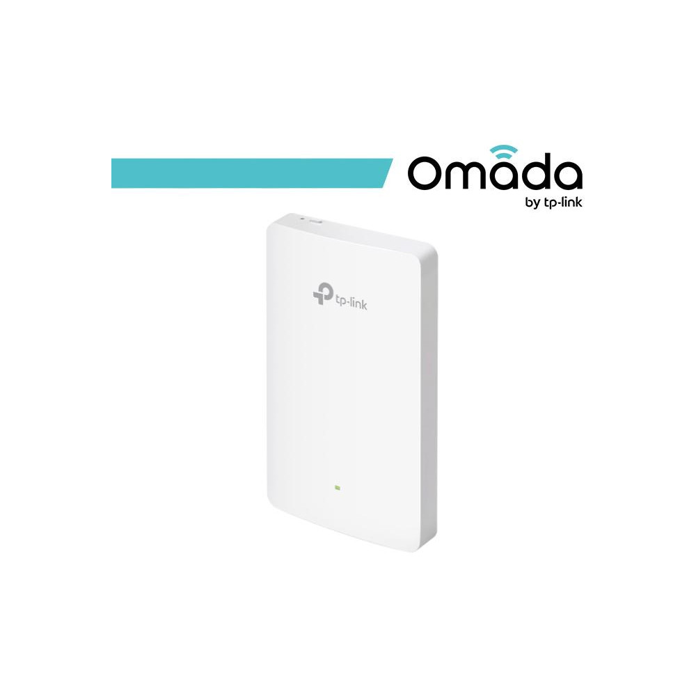 Omada Access Point Wall-Plate MU-MIMO AC1200 con porte Gigabit - EAP235-Wall