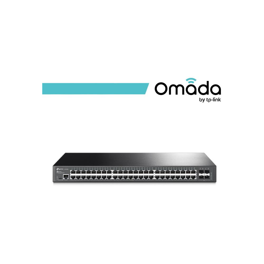 Omada Switch Managed L2 48 Porte Gigabit e 4 slot SFP