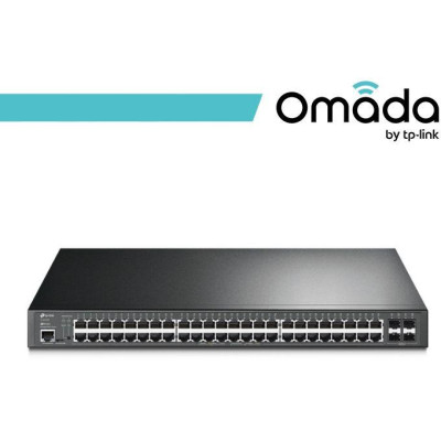 Omada Switch L2+ con 48 Porte Gigabit PoE+ 4 SFP - SG3452P