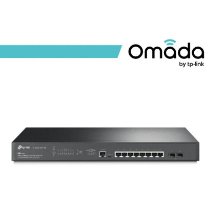 Omada Switch Managed L2+ 8 Porte 2.5GBASE-T PoE+ e 2 Slot SF